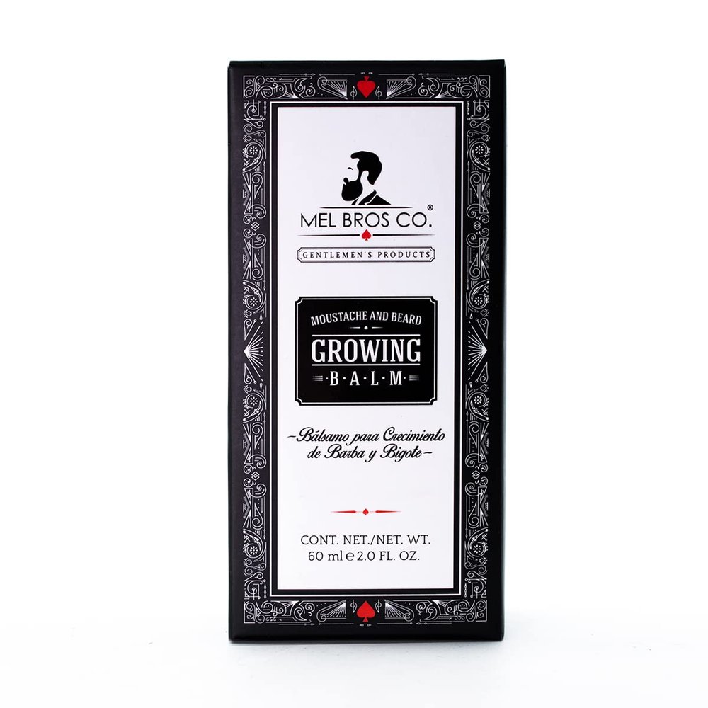 MEL BROS CO Beard and Moustache Growing Balm 2oz - Biotin & Keratin