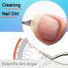 11pcs Ingrown Toenail Tool Kit - Professional Ingrown Toenail Removal Kit for Podiatry Kit and Pedicure - Toenail Ingrown Correction Complete with Ingrown Toenail File Lifter, Sidewall Cleaner view 4