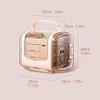 BinOxy Makeup Organizer Dressing Table Jewelry Box Desktop Storage Necklace Earrings Multi Layer Exquisite Portable Lipstick Storage Box Makeup Storage Shelf view 2