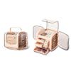 BinOxy Makeup Organizer Dressing Table Jewelry Box Desktop Storage Necklace Earrings Multi Layer Exquisite Portable Lipstick Storage Box Makeup Storage Shelf view 3