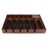 plplaaobo Barber Clipper Tray, Wooden Professional Counter Top Organizer, Large Area Slide Resistant Clipper Holder Organizer view 1