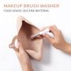 coclothy Travel Makeup Brush Holder, Anti-fall Out Silicone Portable Bag view 4