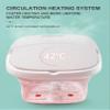 Collapsible Pedicure Foot Spa Electric Foot Bath Spa with Heat and Massage, Bubble, Foot Massager Spa for Feet Stress Relief Soaker Home Basin view 4