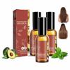 Avocado Peppermint Hair Growth Oil, Hair Food Oil,Natural Care Hair Oil, Deep Nourishing Repair Hair,for Dry Damaged Hair and Growth 50ml (3PCS) view 1