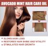 Avocado Peppermint Hair Growth Oil, Hair Food Oil,Natural Care Hair Oil, Deep Nourishing Repair Hair,for Dry Damaged Hair and Growth 50ml (3PCS) view 2