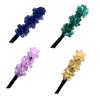 Deft Bun Hair Tie French Twist Hair Bun, Elegant Hair Bun Maker, Reusable Bun Maker For Hair (4PCS B) view 1