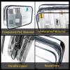 16 Pieces Clear Makeup Bags Bulk, TSA Approved Toiletry Bag for Travel, PVC Waterproof Travel Pouches Clear Pouch with Zipper for Men and Women Carry-on Travel Essentials Cosmetic Bags (Black-M) view 4