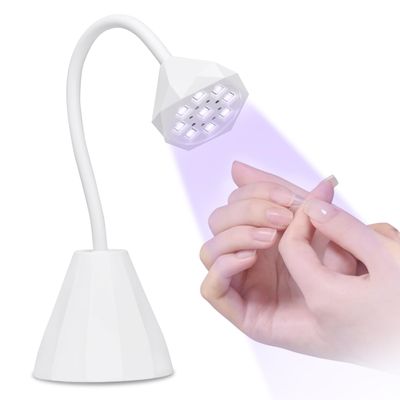 GAOY Omin-Cure Nail Lamp, UV Light for Gel Nails, Cordless Rechargeable