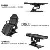Artist hand Facial Bed for Esthetician Massage Table Beauty Bed Medical Aesthetic Tattoo Chair with 3 Motor Electrical Adjustments,Black view 2