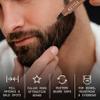 Striking Viking Beard Pencil Filler - Pack of 2, Light Brown - Long-Lasting Wear & Waterproof Beard Filling Pen Kit - Precision Shaping Tip & Hair Brush - Gap-Filling Coverage & Stubble Color Pen view 2