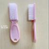 SQULIGT 6Pcs Nail Brush for Cleaning Fingernails, Handle Grip Cleaning Brush for Nail and Toenail, Nail Dust Brush Manicure Pedicure Tools Scrubbing Brush Women Men Home Salon(Pink) view 3