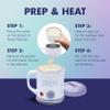 Satin Smooth Select-A-Temp Starter Kit - Adjustable Temperature Wax Warmer with Hair Removal Wax and Accessories, Professional Waxing Kit for Face and Body view 4