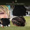 Bead It Wear It Love It Metal Loc sprinkle Hair Beads, DreaLock Hair Accessories, Loc Jewelry (Sterling Silver Plated Brass, 8/0 3mm) view 4