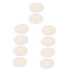 Beavorty 10pcs Exfoliating Loofah Sponge Pad Loofah Body Scrubbers Gentle Skin Bath Brush view 1