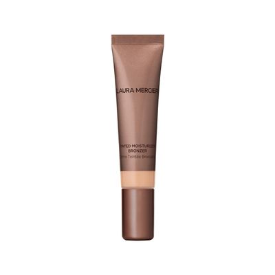 Laura Mercier Tinted Moisturizer Bronzer: Long Lasting Sheer Cream Bronzer, Weightless, Buildable Coverage, 12 HR Hydrating Wear, Non-Comedogenic, 6 Shades for All Skin Tones, Sunshine