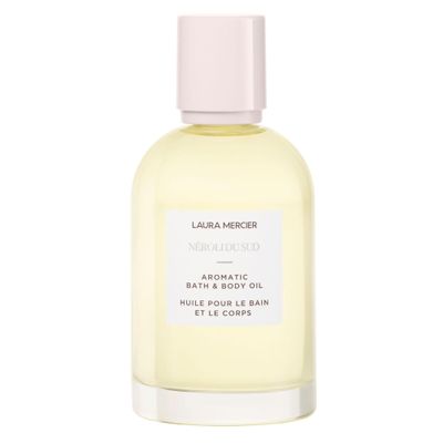 Laura Mercier Aromatic Bath & Body Oil, 48HR Hydration, Smooths, Softens and Brightens Skin, Luxurious, Nroli du Sud