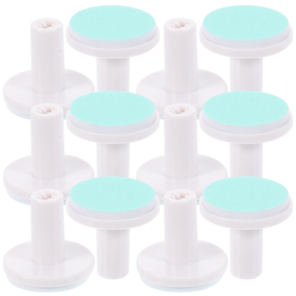 12pcs Nail File Electrical Tools Nail Trimmer Replacement Pads Nail Clipper Pads Nail Trimming Tools Infant Nail Grind Head Plastic Newborn Sharpen The
