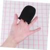 FOMIYES 4pcs Self Tanning Mitt Flocking Gloves for Makeup Application Oil and Sunscreen Use Soft Sponge for Sunless Tanning Compact and Portable for Women and Girls view 3
