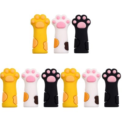 FOMIYES 9 pcs dead skin shears protective case fingernail scissors para uas nail protector cuticle tweezers covers cuticle trimmer covers cuticle scissors covers blogger pedicure
