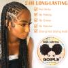 Edge Control Wax for Black Women - Strong Hold, Non-greasy Smoother for Black Hair, No Flaking or White Residue, Shine Hair Gel (Citrus Scent) view 4