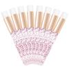30PCS Crystal Lash Extension Cleanser Shampoo Brushes Peel Off Blackhead Brush Remover Tool,Nose Pore Deep Cleaning Brush For Eyelash Extensions (Style # B Glittle pink) view 1