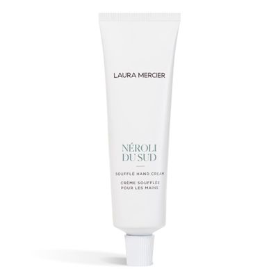 Laura Mercier Souffl Hand Cream, 24HR Hydration, Nourishes and Repairs, Instantly Moisturizes and Improves Skin Texture, Infused with Shea, Mango, and Cocoa Butters, Nroli du Sud