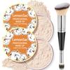 2PCS Loose Face Powder, Oil Control Minimizes Pores and Fine Lines, Loose Baking Face Setting Powder Makeup, Oil Control Soft Focus Effect Make Up, Matte Ultra Flawless Finish(04# Natural) view 1