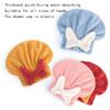 DENGWANG Super Absorbent Hair Towel Wrap for Wet Hair, Quick Dry Head wrap with Bow-Knot Shower Cap, Microfiber Hair Towel Wrap, Super Absorbent Hair Towel Turban for Curly, Long & Thick Hair (Blue) view 3