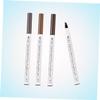 FOMIYES Eyebrow Makeup Tool 4pcs Liquid Eyebrow Pen Fine Sketch Natural Hair Look Brown Chestnut view 3