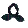 Back to School/Uniform Plaid Scrunchie bunny ear Bowknot/School Uniform Plaid/Ponytail Bow Scrunchie/Plaid Accessories (Plaid 98) view 1