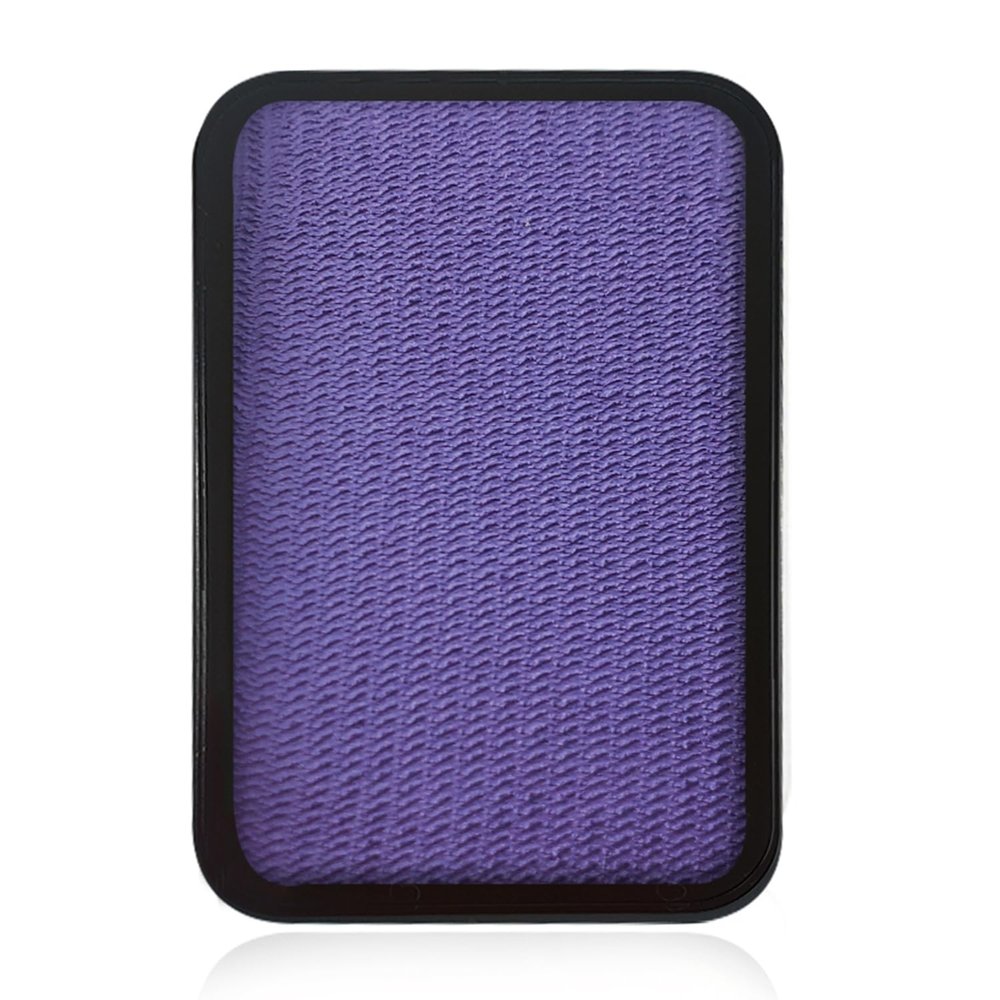 Kraze FX Face Paint Palette Refill - Purple Face Paint (10 gm)-Hypoallergenic Non-Toxic Water Activated Professional Halloween Face & Body Painting Makeup Supplies for Kids Safe Adults
