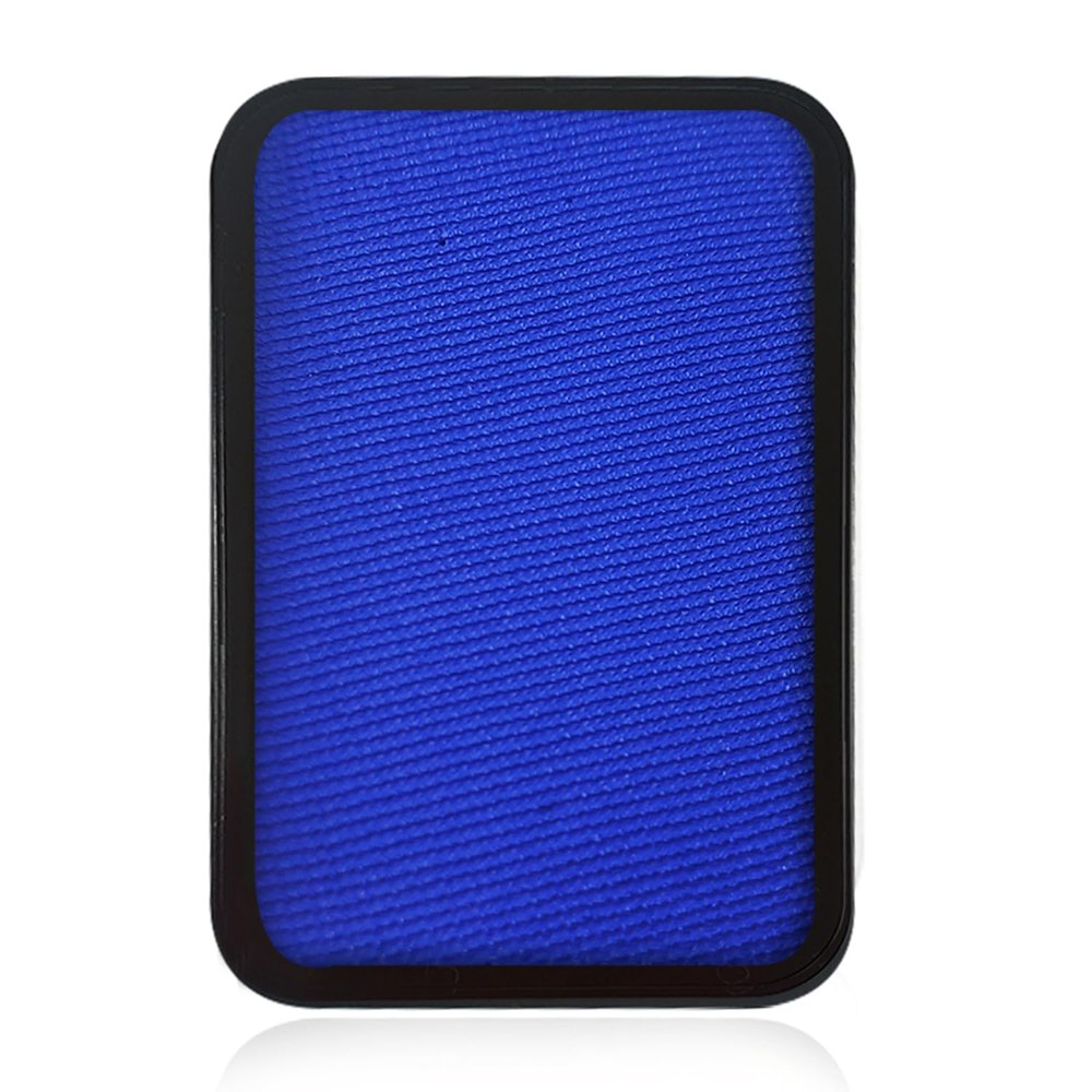 Kraze FX Face Paint Palette Refill - Royal Blue Face Paint (10 gm)-Hypoallergenic Non-Toxic Water Activated Professional Halloween Face & Body Painting Makeup Supplies for Kid Safe Adults