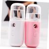 FRCOLOR 3pcs USB Nano Mist Facial Steamer Portable Handheld Spray Device for Hydration and Skin Care for Daily Use Convenient USB Charging Non- Grip view 4