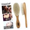 FOMIYES 2pcs Dense Wool Brush Curved Handle for Efficient Hair Cleanup for Household and Barber Shop Use for Men Face and Beard Grooming view 4