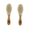 Beavorty 2pcs Dense Wool Cleaning Brush Curved Handle for Men Beard and Hair Care for Barber Shops and Home Use Compatible Shaving Products and Moisturizers view 1