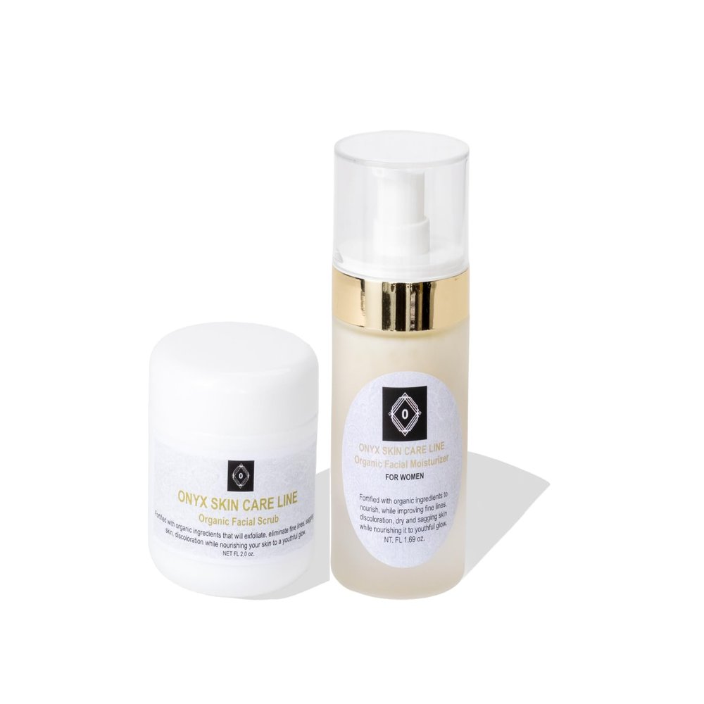 Two-Step Anti-Acne Facial System Scrub and Moisturizer - For WOMEN - ITEM CODE: 655457642398