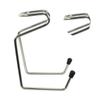 Beavorty Alloy Shaving Brush Holder Stand for Safety Razor Compact Design Space-saving Shaving Brush Storage Rack view 2