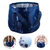 Beaupretty Foot Soaking Basin Portable Foot Bath Tub for Soaking Washing Fruits and Multi-use Activities Design Leak for Travel and Home Use view 2