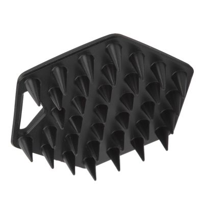 Beard Scrubber Brush, Promote Beard Exfoliator Brush Pores Cleansing Improve Circulation Soft Silicone Suction Cup for Daily Use (Black)