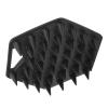 Beard Scrubber Brush, Promote Beard Exfoliator Brush Pores Cleansing Improve Circulation Soft Silicone Suction Cup for Daily Use (Black) view 1