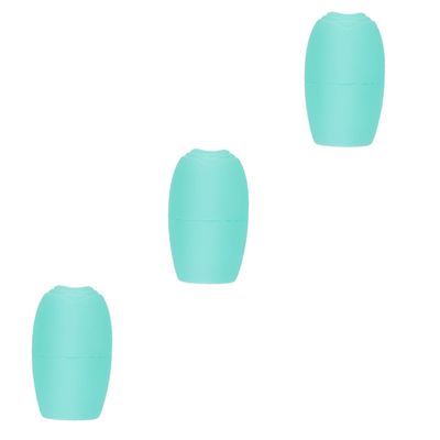 FOMIYES 3pcs Eye Swelling Relief Gel Roller Silicone Ice for Facial Care Compact Design for Home Travel Use Circulation Reduces Puffiness