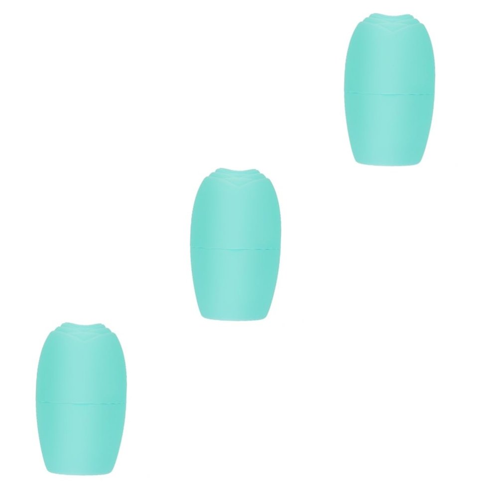 FOMIYES 3pcs Eye Swelling Relief Gel Roller Silicone Ice for Facial Care Compact Design for Home Travel Use Circulation Reduces Puffiness