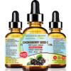 Botanical Beauty CHOKEBERRY SEED OIL Aronia Melanocarpa 100% Pure Natural Virgin Unrefined Cold Pressed Carrier Oil 1 Fl. Oz. 30 ml for For Face, Skin, Body, Damaged Hair, Lip, Nails view 1