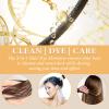 Light Brown Hair Dye Shampoo, 4 Weeks of Vibrant Color in Minutes, 3 in 1 Color Shampoo Hair Dye for Women Men, Natural Brown Coloring Shampoo for Painting Hair, Shampoo Para Canas, Herbal Formula view 3