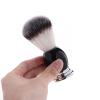 Beavorty Professional Shaving Brush for Men Manual Beard Brush Unique Design for Shaving Soap Grooming Tool for Father Day and Special Occasions view 2