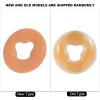 ANGGREK Silicone Pillow, Silicone Pillow Soft Massage Overlay Face Relax Cushion Pad Face Relax Pillow Headrest SPA Beauty Salon Skin Care (Skin Color) view 3