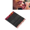 Lip Liner Pencil Set, 12Pcs Smudge Matte Lipstick Makeup Tool for Moisturizing and Makeup Defects view 2