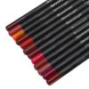 Lip Liner Pencil Set, 12Pcs Smudge Matte Lipstick Makeup Tool for Moisturizing and Makeup Defects view 4