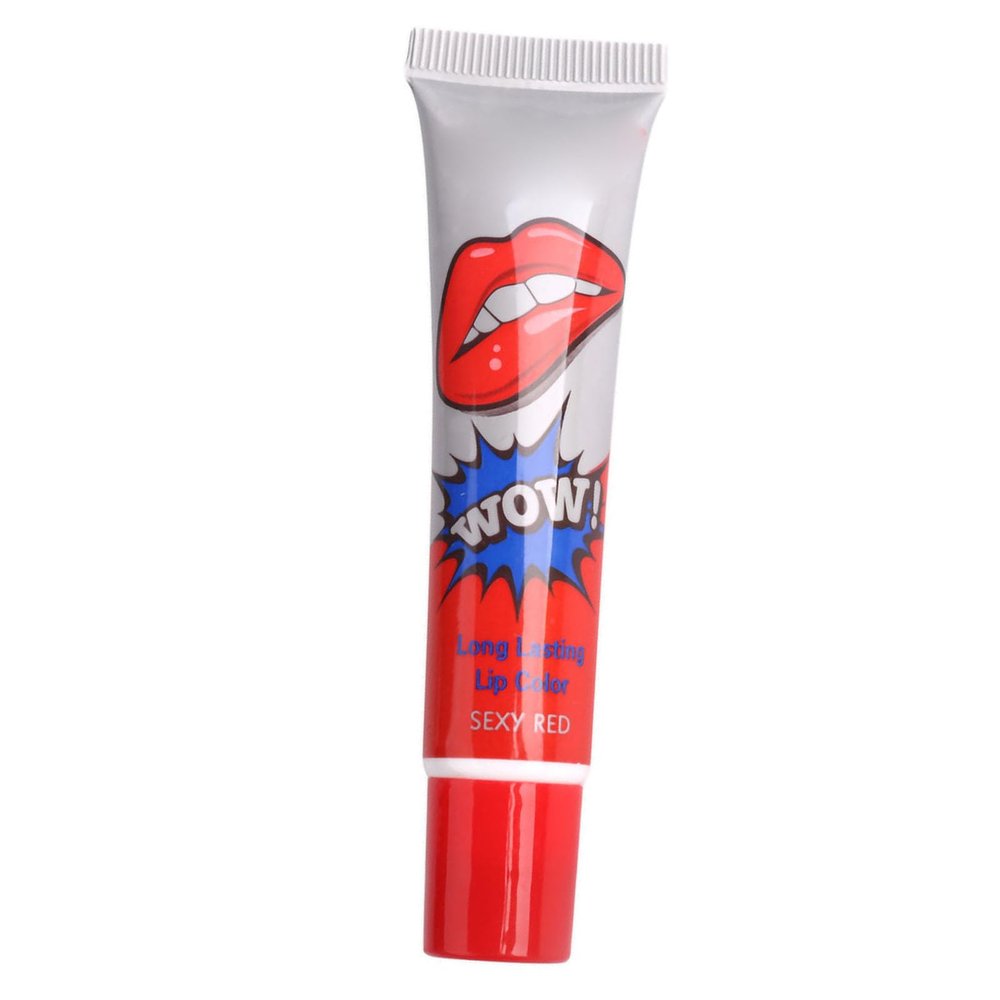ANGGREK Peel Off Lipstick, Lasting, No Sticky Feeling, Beeswax Material (Strawberry)