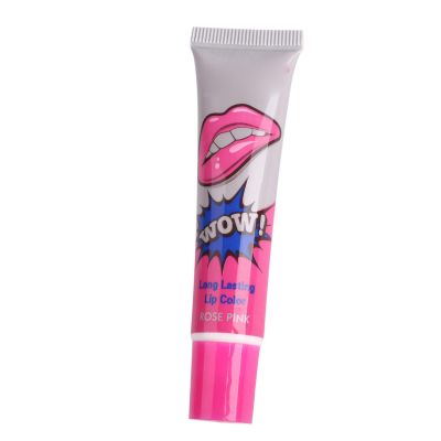 ANGGREK Peel Off Lipstick, Lasting, No Sticky Feeling, Beeswax Material (Rose)